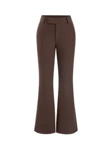 Cider High Stretch Low Rise Flared Trousers