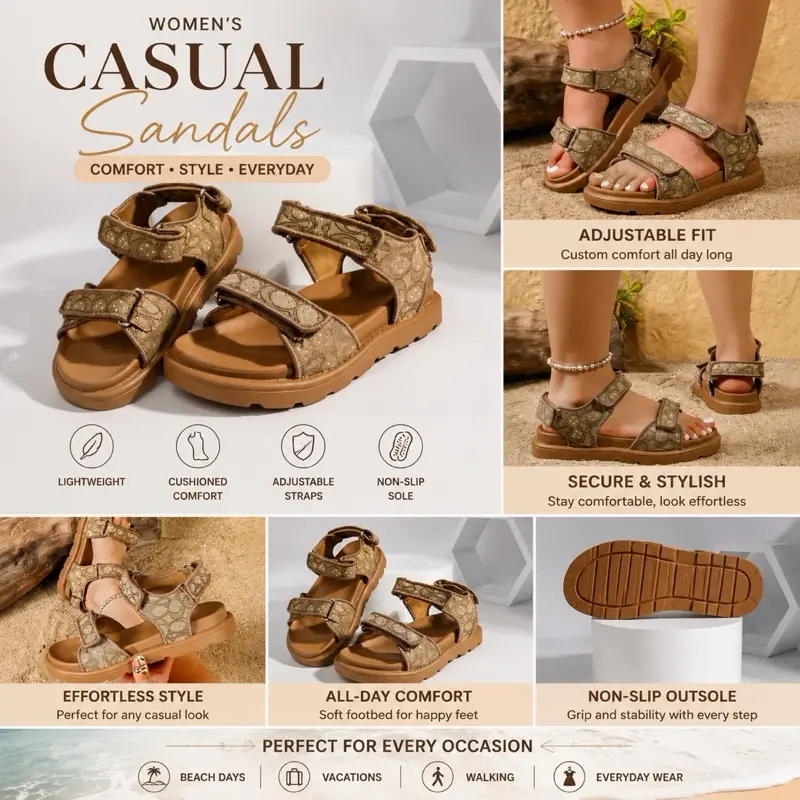 Women's 2026 New Summer Casual Sandals