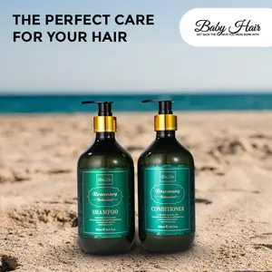 Baby Hair Rosemary Botanical Shampoo & Conditioner Set Anti Hair Fall & Hair Growth Promoting formulas camille rose onionrosemary shampooset daily haircare