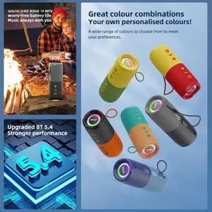 2 in 1 Speaker Magnetic, Portable Bluetooth-compatible Speaker, IPX4 Waterproof, 10-Hour Playtime, TWS Pairing, Bt5.4 Fm Radio, Good Gift for friends family, Portable Waterproof Speakers