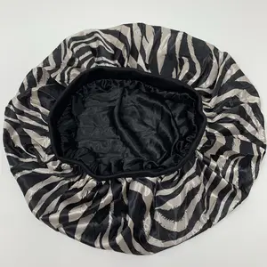 Silver Zebra Bonnet