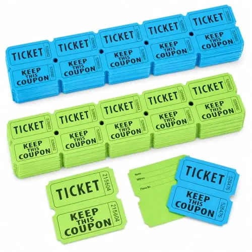 800pcs Green & Blue