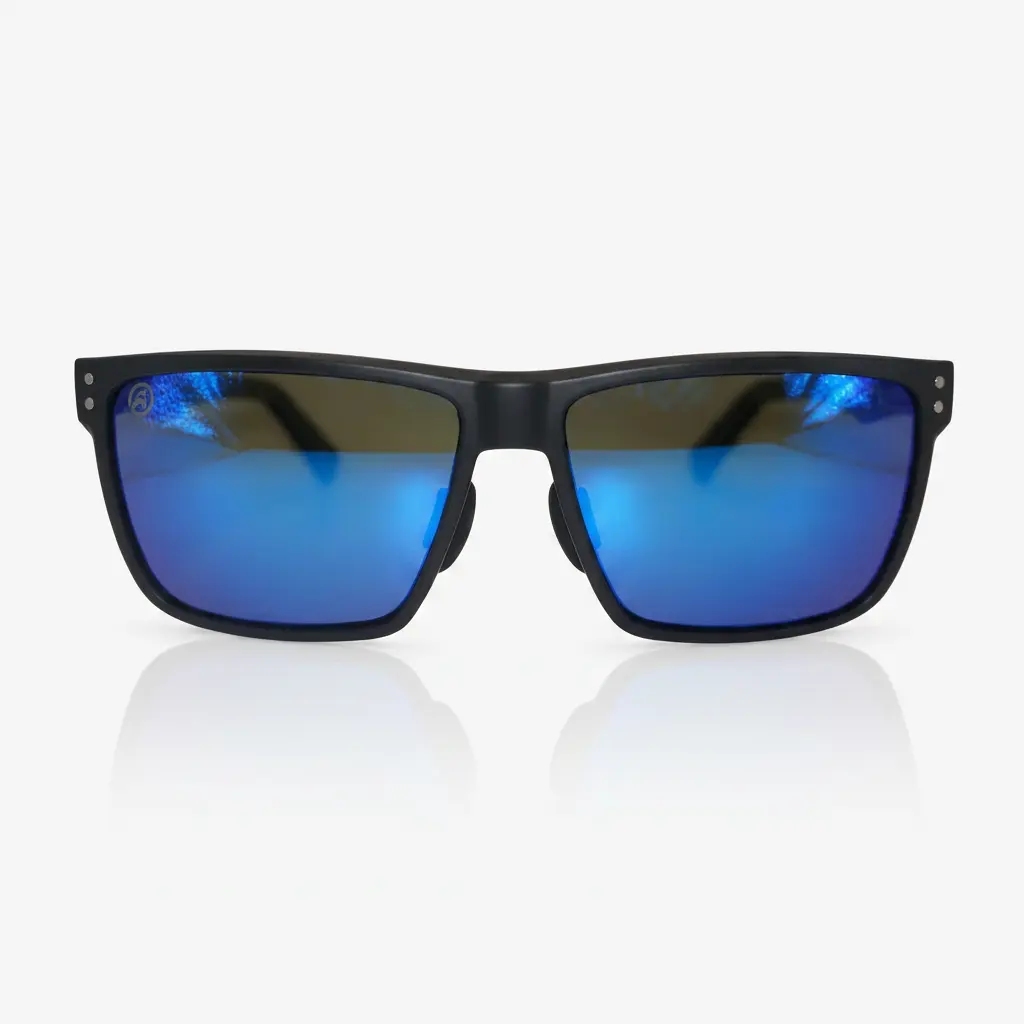 Alpha Havoc Ice Blue Polarized Sunglasses