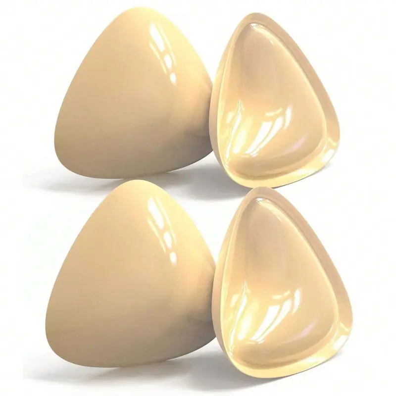 Women's Double-sided Adhesive Bra Insert, Invisible Seamless Smooth Push Up Breast Pads, Women's Lingerie Accessories for Daily Wear, Push Up Bra Inserts
