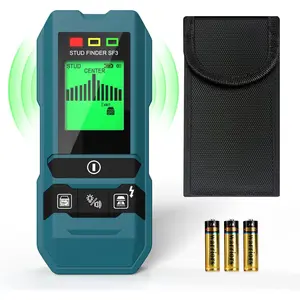 Stud Finder Wall Scanner Detector with Pro  Sensor,Audio  and  LCD Display,6 in 1 Upgrade  Exact Mode Stud Finder Tool for The Center Edge of Metal,Studs,AC Wire,Pipe