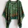 Women's Floral Print Scarf, Casual Fashionable Scarf, Soft Lightweight Shawl for All Seasons, Fashion Accessories for Women & Girls