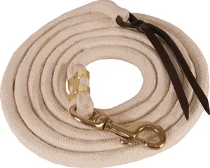 Mustang Pima Cotton Lead Rope-5/8" X 10' Mustang Pima Cotton Lead Rope-5/8" X 10'