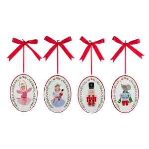 B-STOCK Nutcracker Fantasy Ceramic Ornament