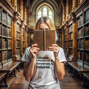 Founders of Hogwarts – Albus, Minerva, Severus & Dolores Graphic Tee