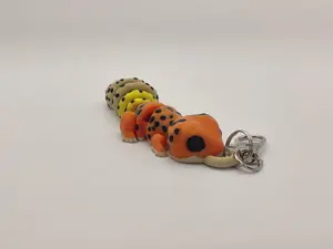 Cute 3D Printed Gecko Keychain – Lizard Reptile Charm