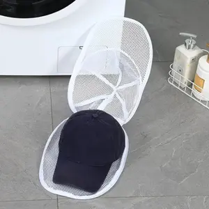 Hat Washer Cage for Washing Machine, Cap Cleaner Holder for Cleaning & Protection, Universal Hat Cleaner for Adult Baseball Caps, Wash Bags