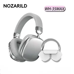 Wireless Over-ear Headphone, Noise Cancelling Headphone with Built-in Microphone, Bluetooth-compatible Headset for Gaming & Sports, High Quality Headphones