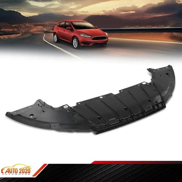Car Engine Lower Underbody Splash Shield Cover - Splash Guard, Underbody Protection Accessory for 2015-2018 Ford Focus 1.0L, 2.0L