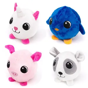 4" Ball Buddy Dog Toy with Ball-Shaped Squeaker