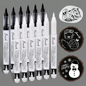 Large Capacity Art Markers, Soft Flexible Tips, Waterproof Ink, Long-Lasting Colors, Ideal for Drawing, DIY Crafts, School Supplies