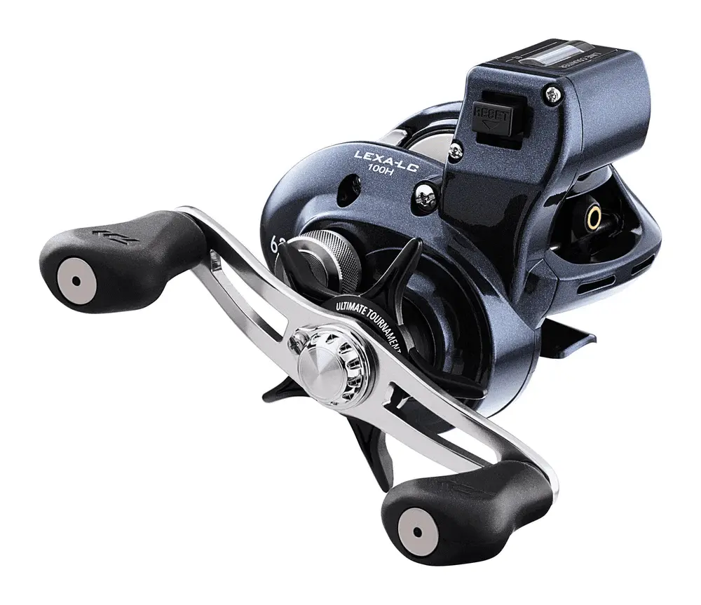 Daiwa Lexa LC300 PWRL-P (Left Hand Retrieve Power Handle)