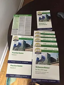 USED-SchweserNotes for CFA Exam Level 1 by Schweser (Paperback)