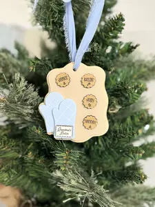 Personalized Grandparent Ornament, Grandparent Batch Cookie Ornament, Family Ornament, Personalized Christmas Ornament, Grandparent Gift Tree Decoration Decor