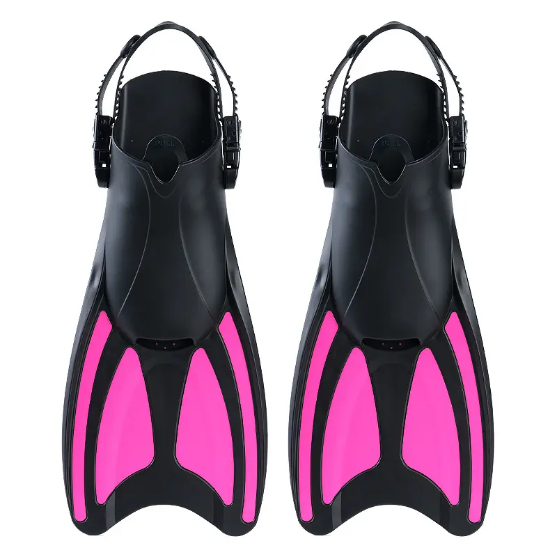 Snorkeling fin set, dry snorkel, diving mask, face mask, adult and children's fins, swimming equipment Snorkeling fin set, dry snorkel, diving mask, face mask, adult and children's fins, swimming equipment
