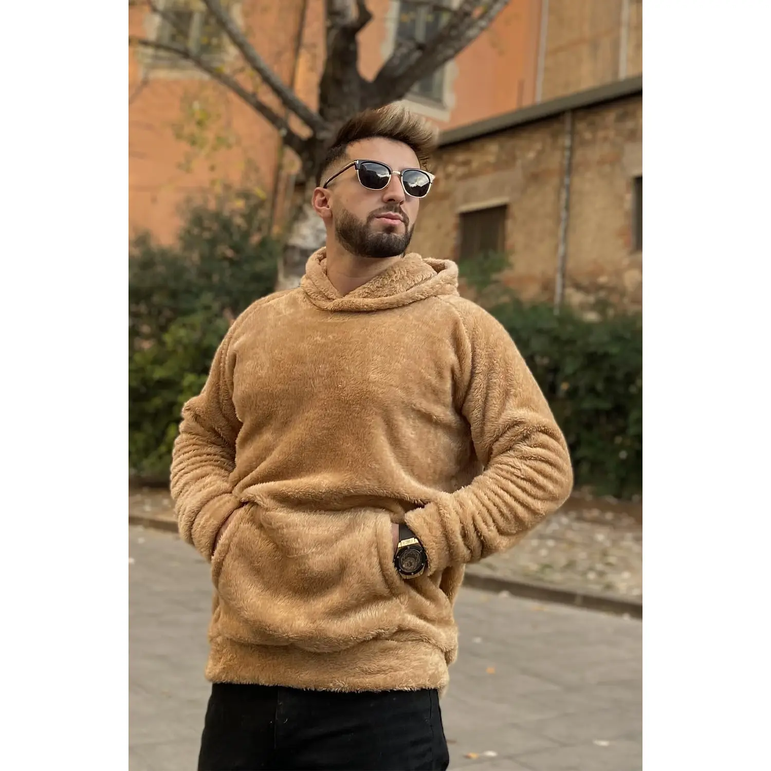 Luxurious Sherpa Hoodie ️ Unisex | Plush Sherpa Pullover for Men and Women | Perfect for Any Occasion 2024 Snuggs