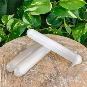 Down To Earth Selenite Wand