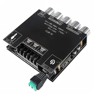 2.1 Channel Audio Receiver Power Amplifier Module, Bluetooth-compatible Audio Amplifier Board, 50wx2+100w, Speaker Pre-Amplifier, Compact