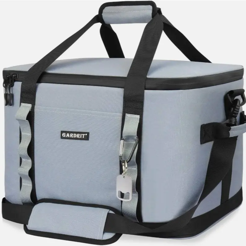 GARDRIT 60-Can Collapsible Cooler Bag | Leakproof Insulated for Camping & Beach