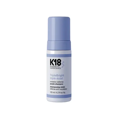 TripleBright oxidation defense purple shampoo