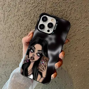 Fashionable and Simple Artistic Design, Shockproof Durable Bare Feel High-Value Material Protective Case for iPhone 17 16 15 14 13 12 11 PRO MAX PLUS, AIR and iPhone XR XS MAX 7 8Plus 16E SE, Multiple Colors Available, Ideal Gift for Friends and Family