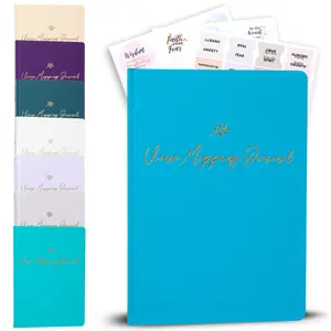 Graceful By Design Linen Bible Verse Mapping Journal 7"x10" with 3 NEW Colors Beautiful Gift Box Guided Diary for Scripture Study & Reflection