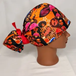 Golden Doll Satin-lined Scrub Cap