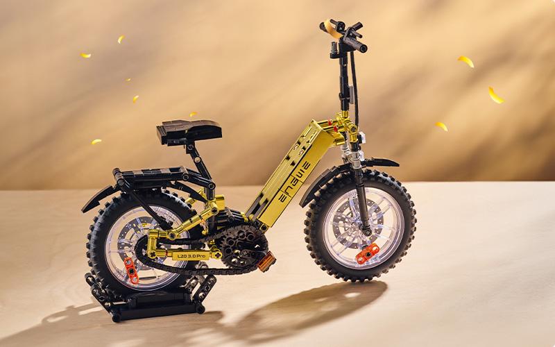 ENGWE 12th Anniversary Gift Set | 360° Aluminum Alloy Rearview Mirror + Folding Anti-Theft Lock | E-Bike Safety 2.