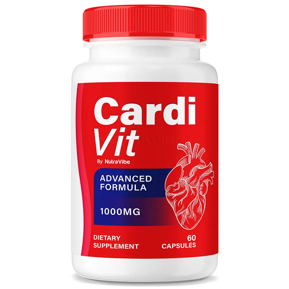 CardiVit Advanced Formula - Natural Dietary Supplement for Overall Health & Wellness