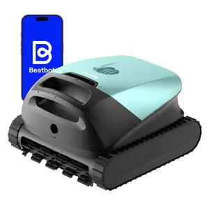 (2026 New) Beatbot Sora 10 Cordless Pool Vacuum Robot,6800 GPH Suction Power, 3-Zone Coverage and Shallow Area Cleaning, Smart Waterline Parking, 5L Debris Capacity, Up to 300 Mins Floor Cleaning