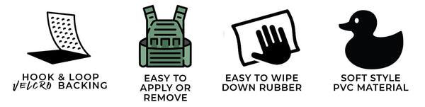 Long Range Pew Pew Rifle Pvc Patch