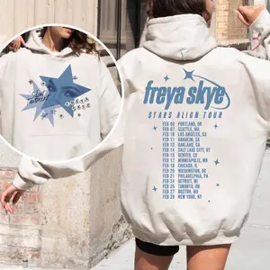 Print Freya Skye Silent Treatment stars align tour 2026 2-Sides Hoodie, Vintage Freya Skye Hoodie, Trendy Hoodie, Gift for Men Women