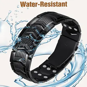 Men'S Magnetic  in Copper |   Adjustable Titanium Steel Foldover Clasp, Black Magnet and Non-Magnet Parts, Durable and Stylish Design, Ideal Gift for Father'S Day,  Valentine'S Day - Men'S Magnetic Jewelry therapy  copper jewelry bracelet men