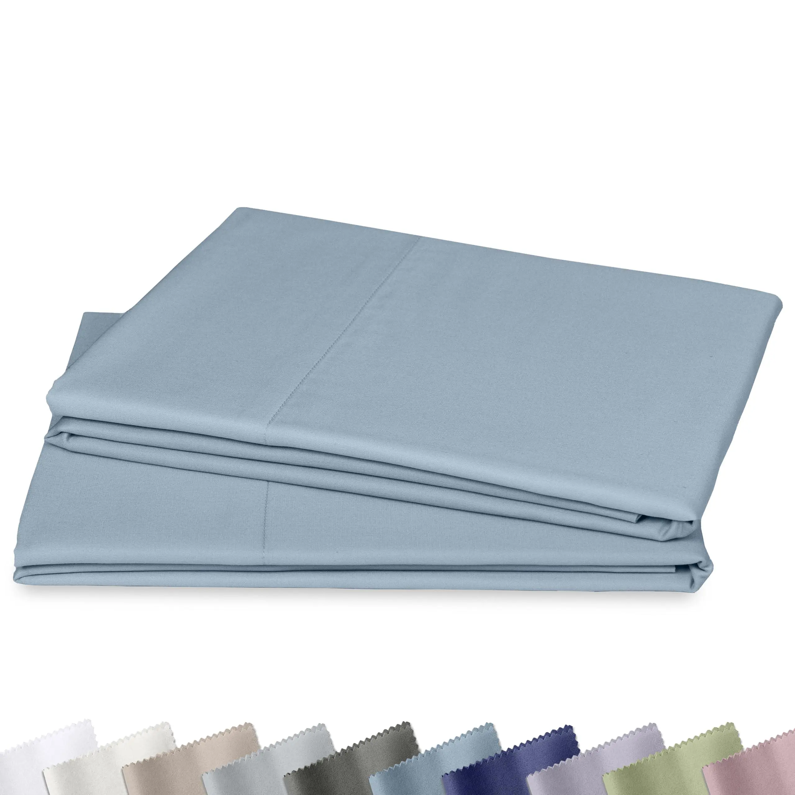 Luxury Pillowcase Set - 1000 Thread Count 100% Cotton Sateen, Soft & Cooling Pillowcases