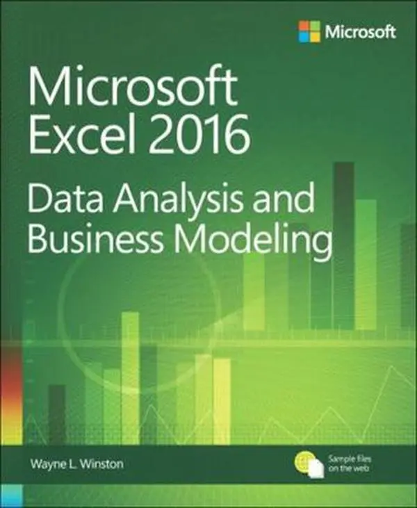 Used Paperback Book - Microsoft Excel Data Analysis and Business Modeling by Wayne Winston - English, Business & Management Tutorial with Macros, 150+ New Problems, Advanced Functions, Basic Spreadsheet Models, 864 Pages