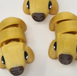3D Printed Capybara Fidget Toy: Stress Relief Sensory Gift