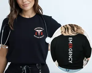 Emergency Department Nurse T-Shirt, ER Nurse Shirt, Emergency Medicine Nurse Shirt, Emergency Nurse Gift, Emergency Room Hoodie, RN, Gift For Her Him