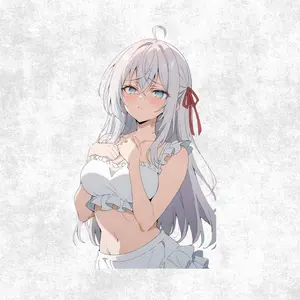 Alya Roshidire Waifu Decal  Anime Sticker  Aesthetic Weatherproof Car & Laptop Decor