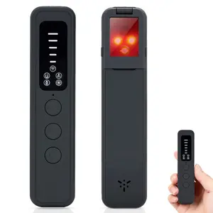 Mcbazel 6-in-1 Hidden Camera Detector - Wireless Magnetic Anti-Spy Device, Upgraded RF Signal & GPS Tracker Scanner, Portable Bug Sweeper for Home & Car Safety Protection (for Women)