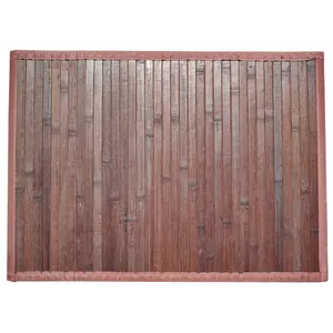 Bamboo Rug 17" x 24" – Dark Brown
