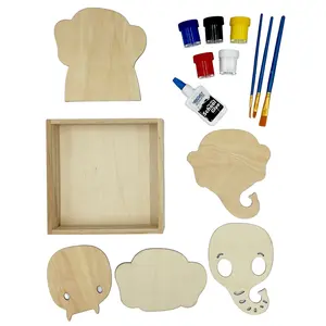BeginAgain Toys Paint and Stack Puzzlers- Elephant