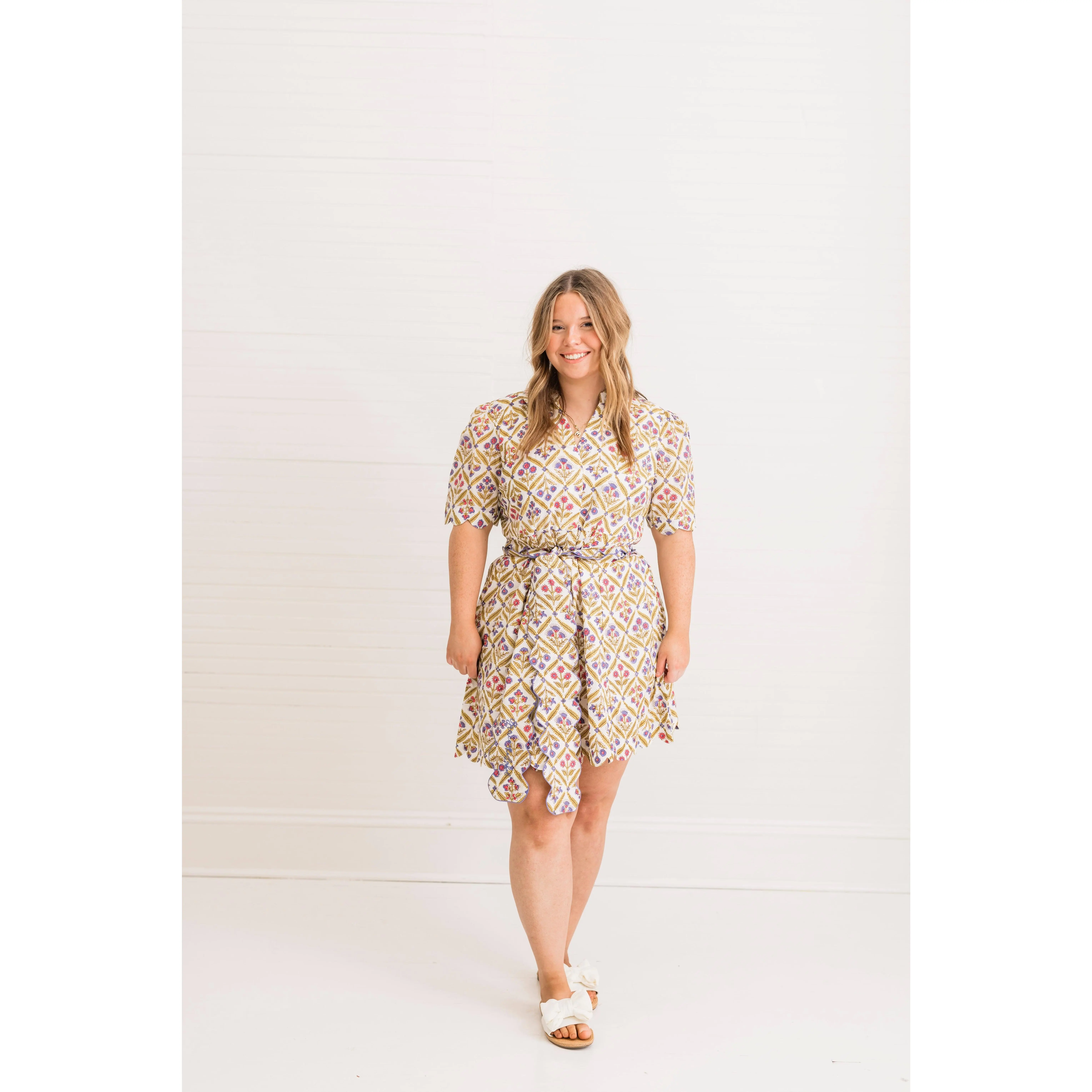 Celeste Mosaic | Grace Mini Dress