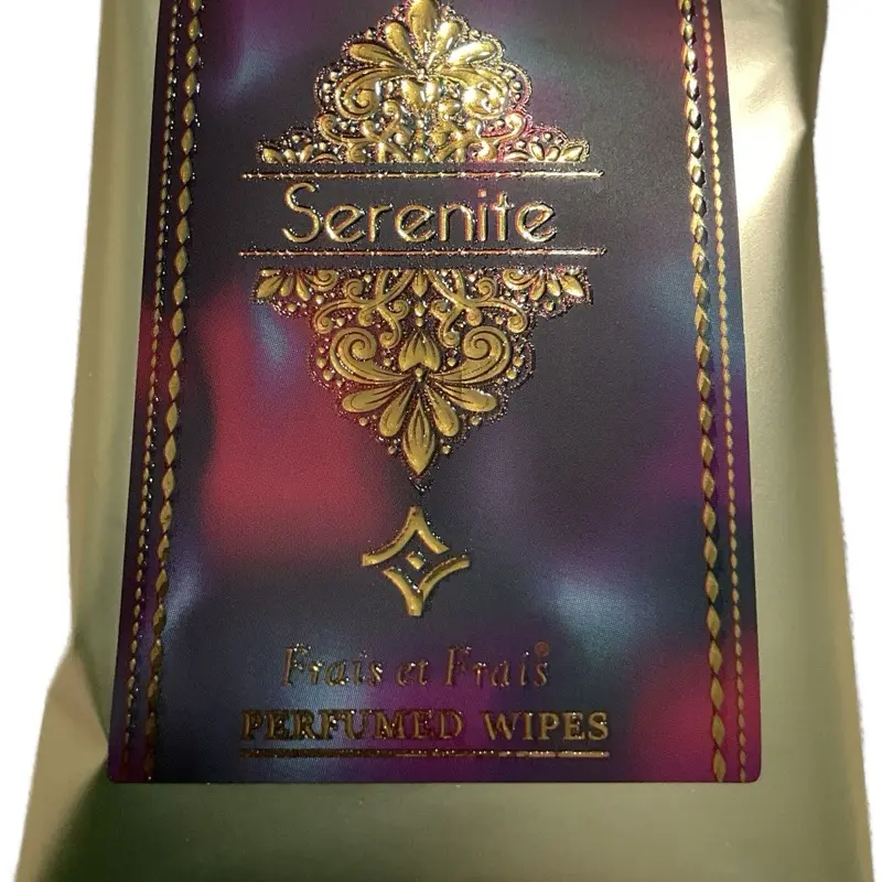 Serenite Frais et Frais Perfumed Wipes 10 x Pack Made in UAE - Luxury Fragrance Wipes