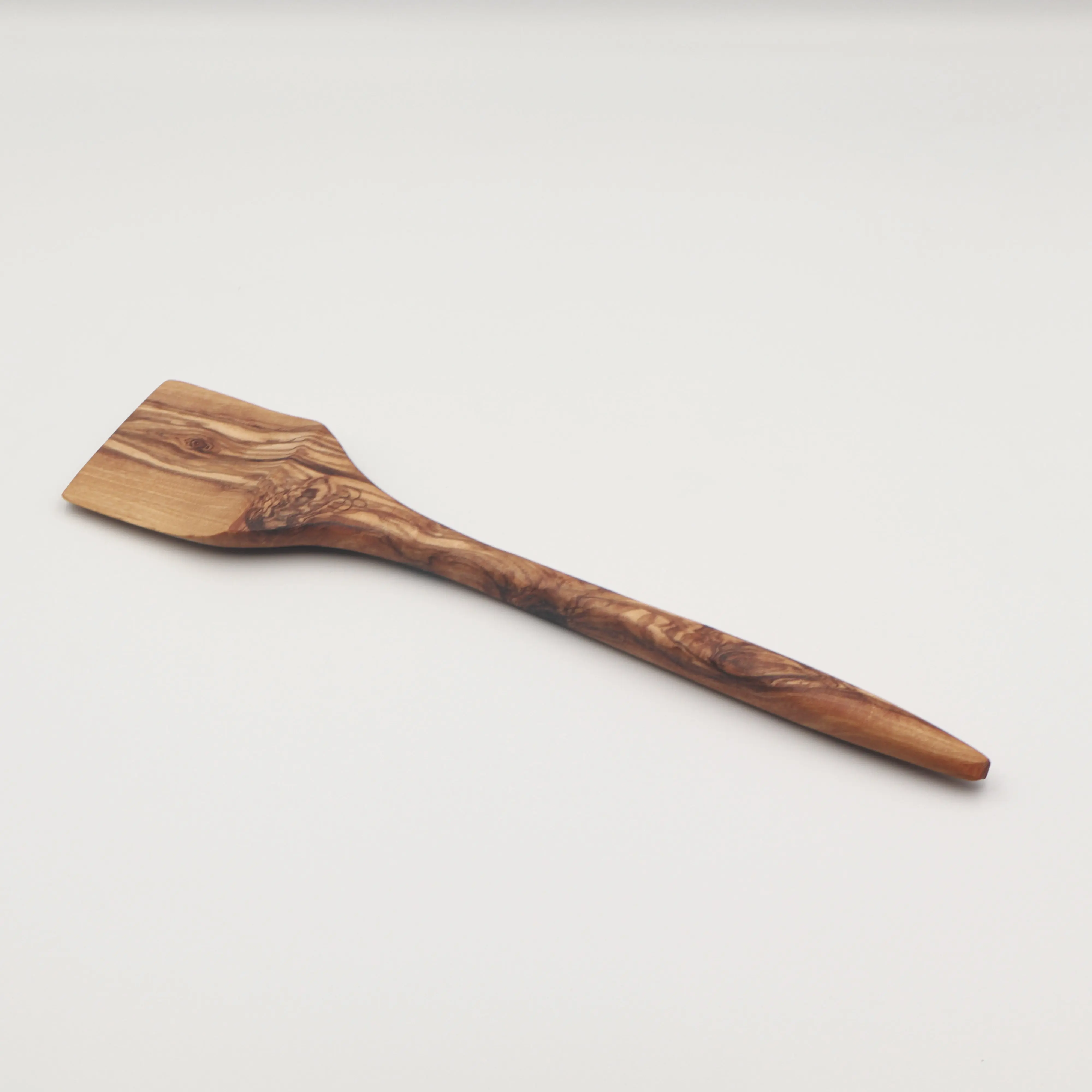 Handcrafted Olive Wood Flat Spatula