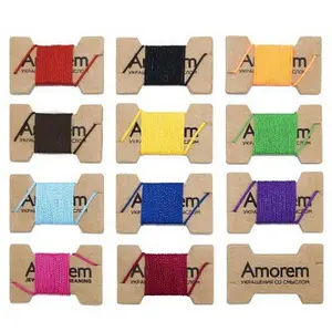 Amorem Red Thread Rope Bracelet - Vibrant Colors for Crafting & DIY Projects - Perfect for Jewelry Making & Textile Work