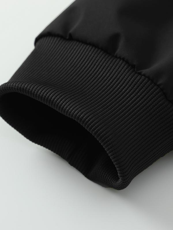 Men's casual stand up collar racing style street style INSY2K jacket, made of durable fabric, decorated with letters and patterns, suitable for cycling, daily wear, sports wear, suitable for spring and summer seasons Motorcycle Streetwear Longsleeves